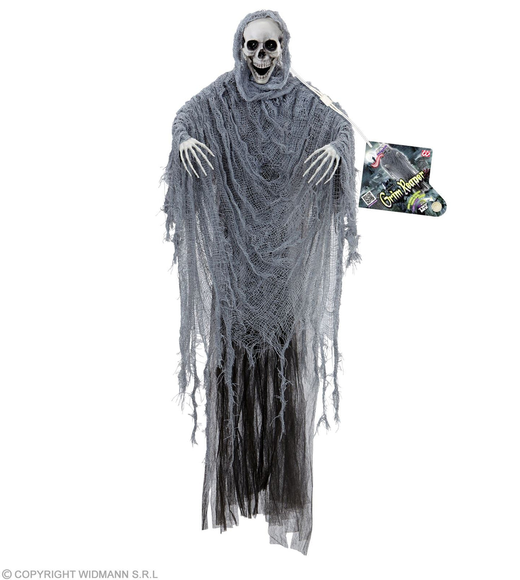 Halloween Dekofigur Animierter "Grim Reaper" | 100 cm
