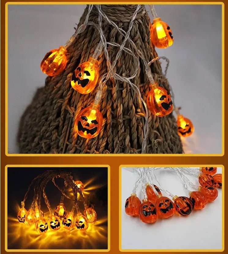Halloween Decorations Pumpkin  Light  LED String Lights Lantern