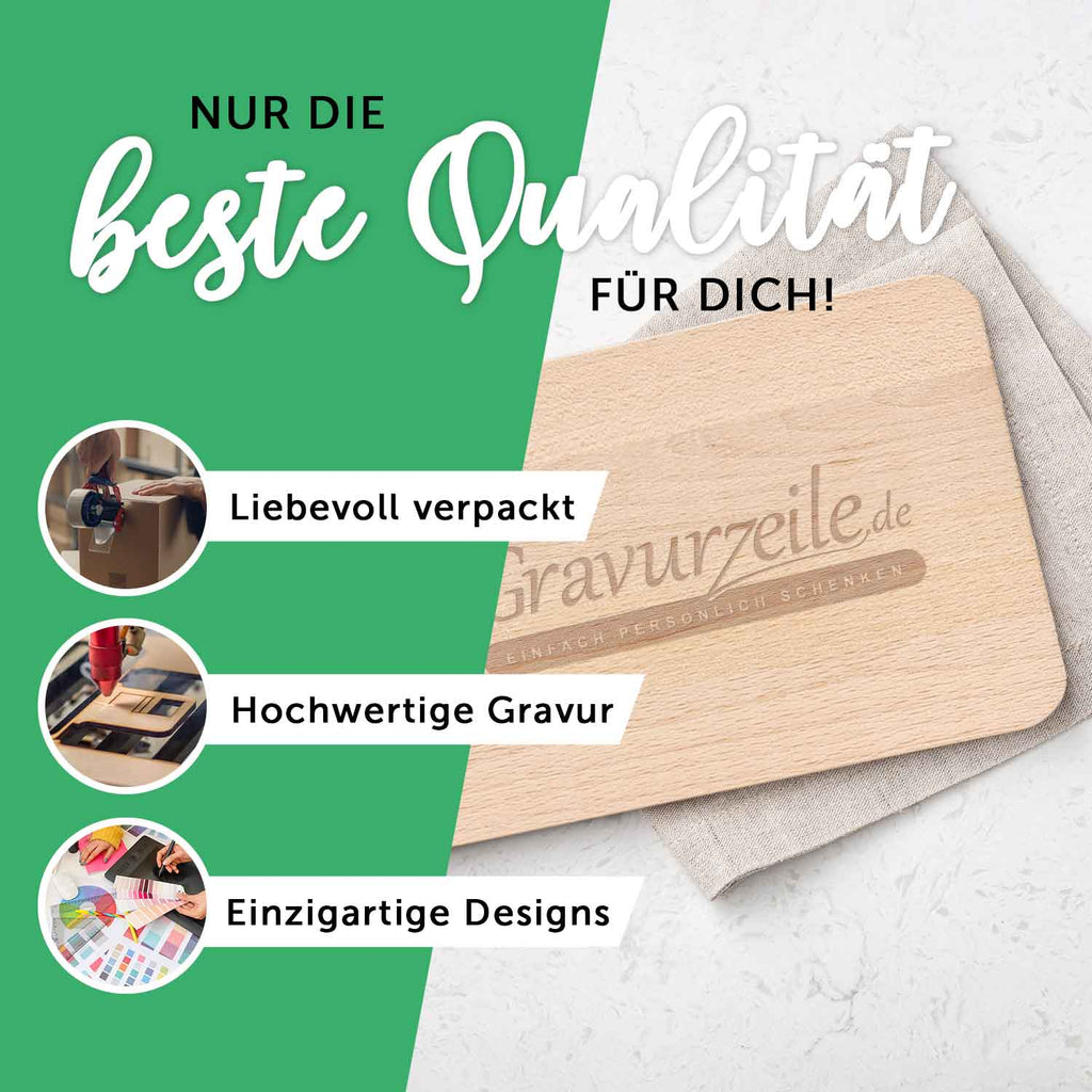 Frühstücksbrettchen aus Holz mit Gravur - Merry Christmas Mama - Weihnachtsdeko