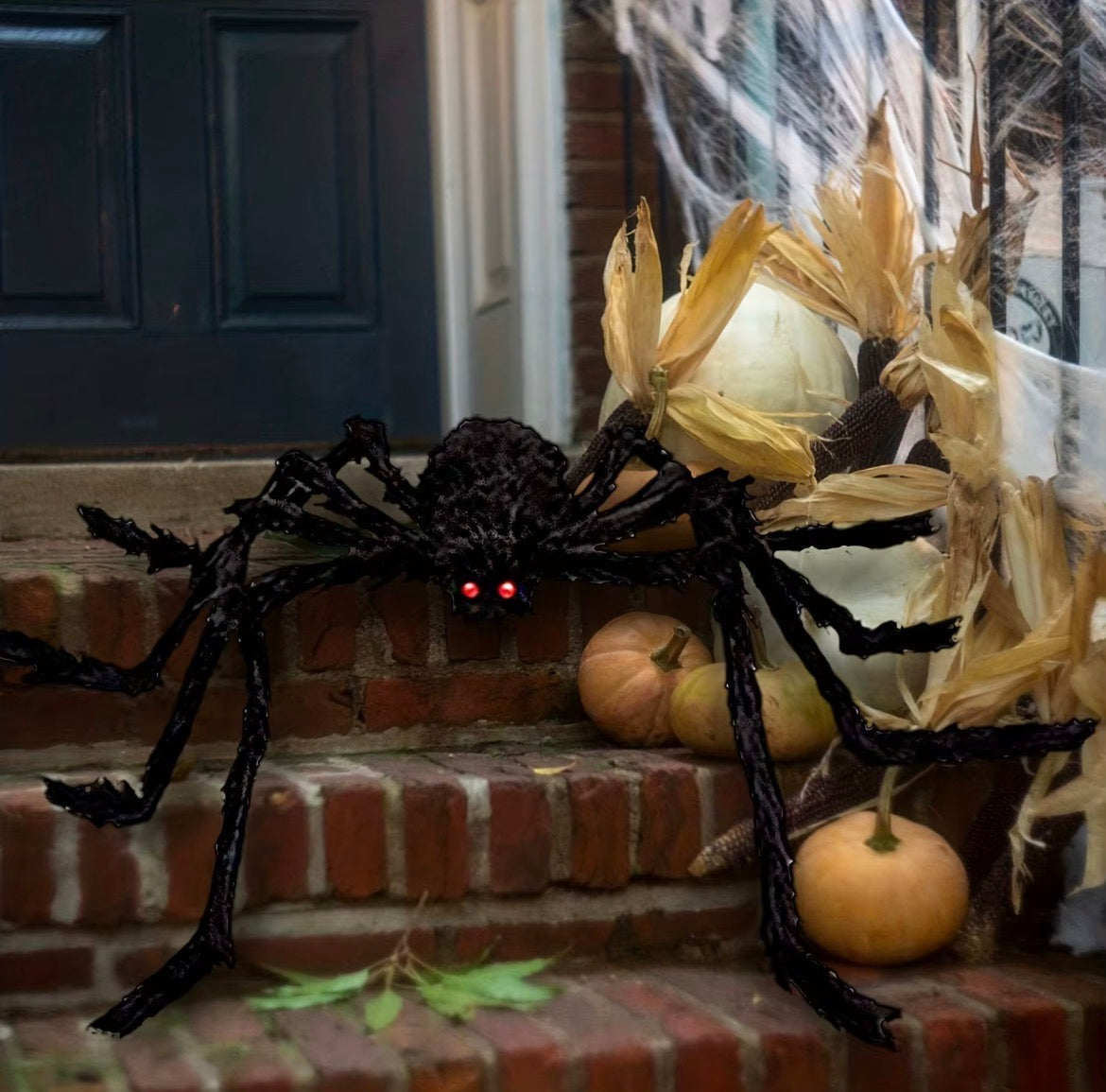 Riesenspinne Halloween Deko