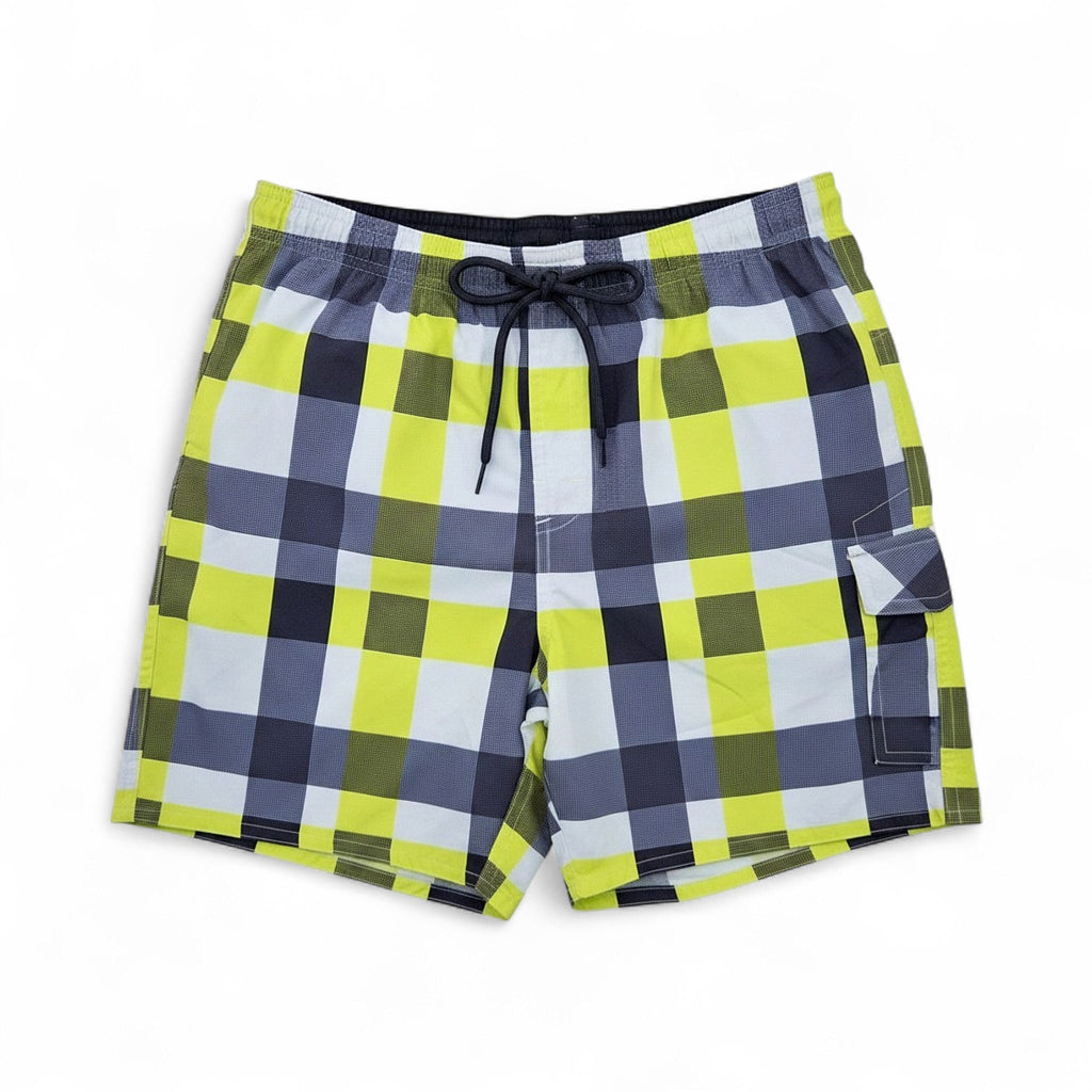 Adidas Badeshorts Kinder Karomuster