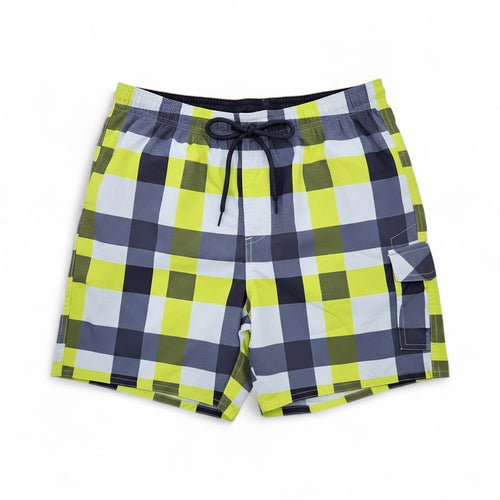 Adidas Badeshorts Kinder Karomuster