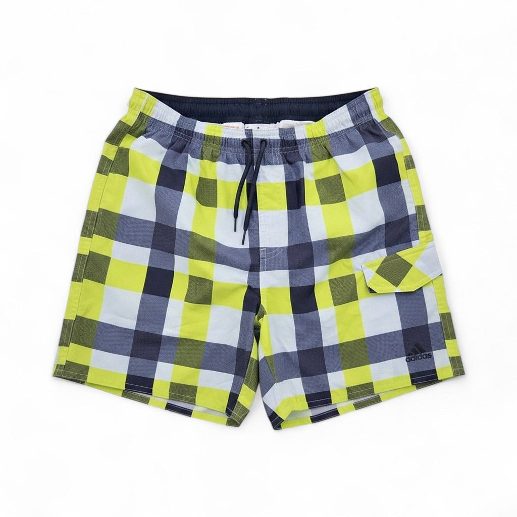 Adidas Badeshorts Kinder Karomuster