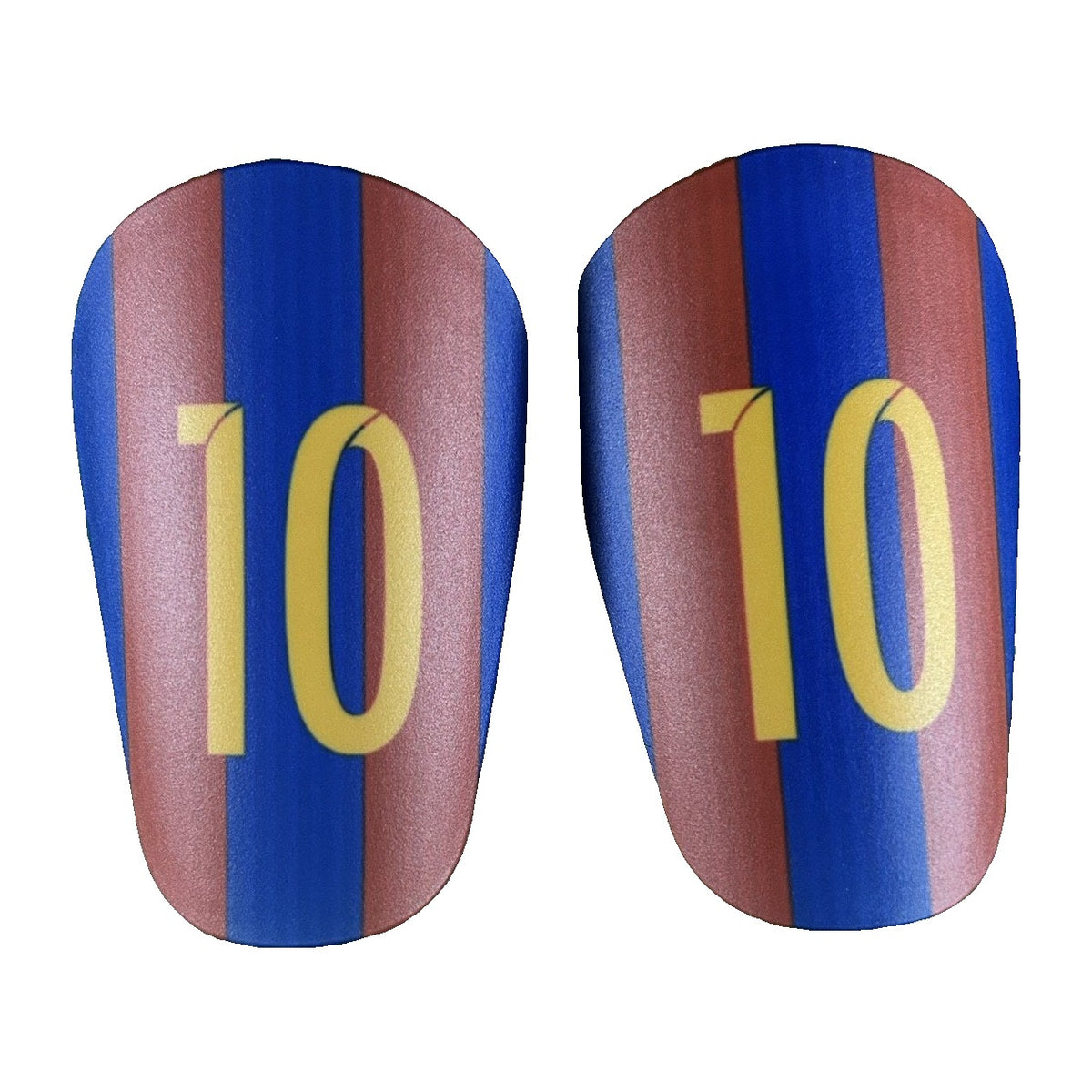 Mini-Schienbeinschoner Rot-Blau 10