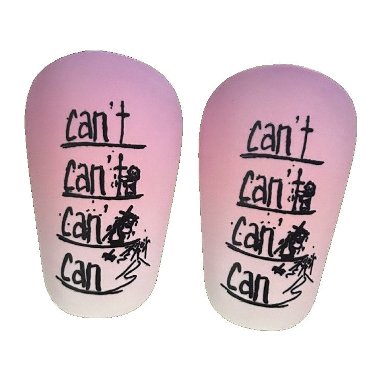 Mini-Schienbeinschoner „Can’t – Can“