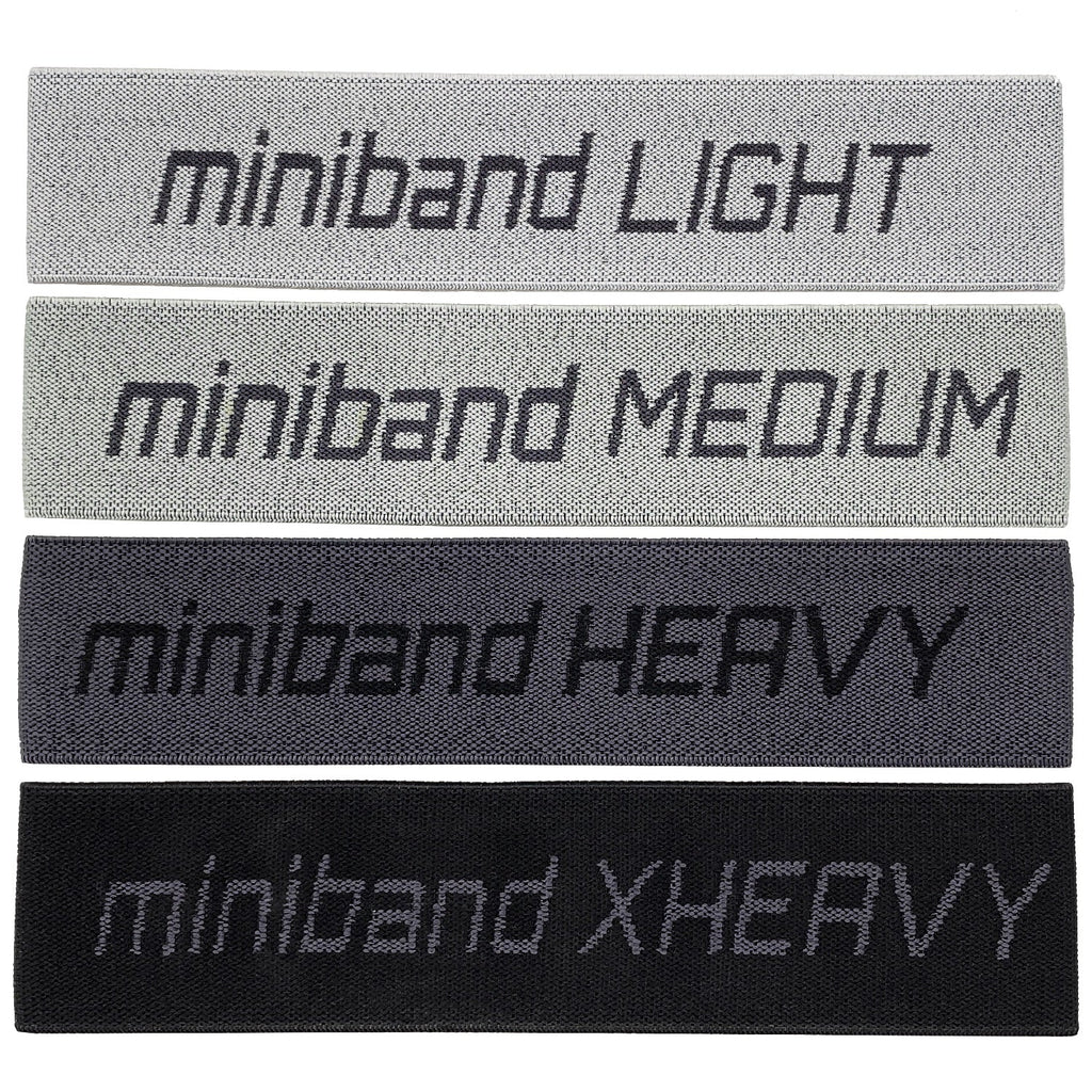 Miniband Set - 4 flexible mini Fitnessbands