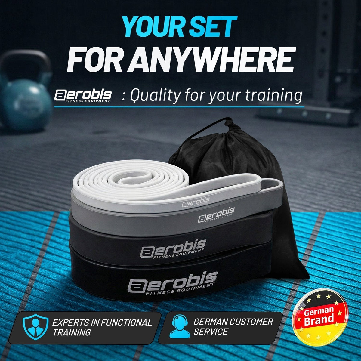 Premium Powerbands made of silicone